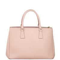 Prada Saffiano Lux Galleria Double Zip Tote Medium Back