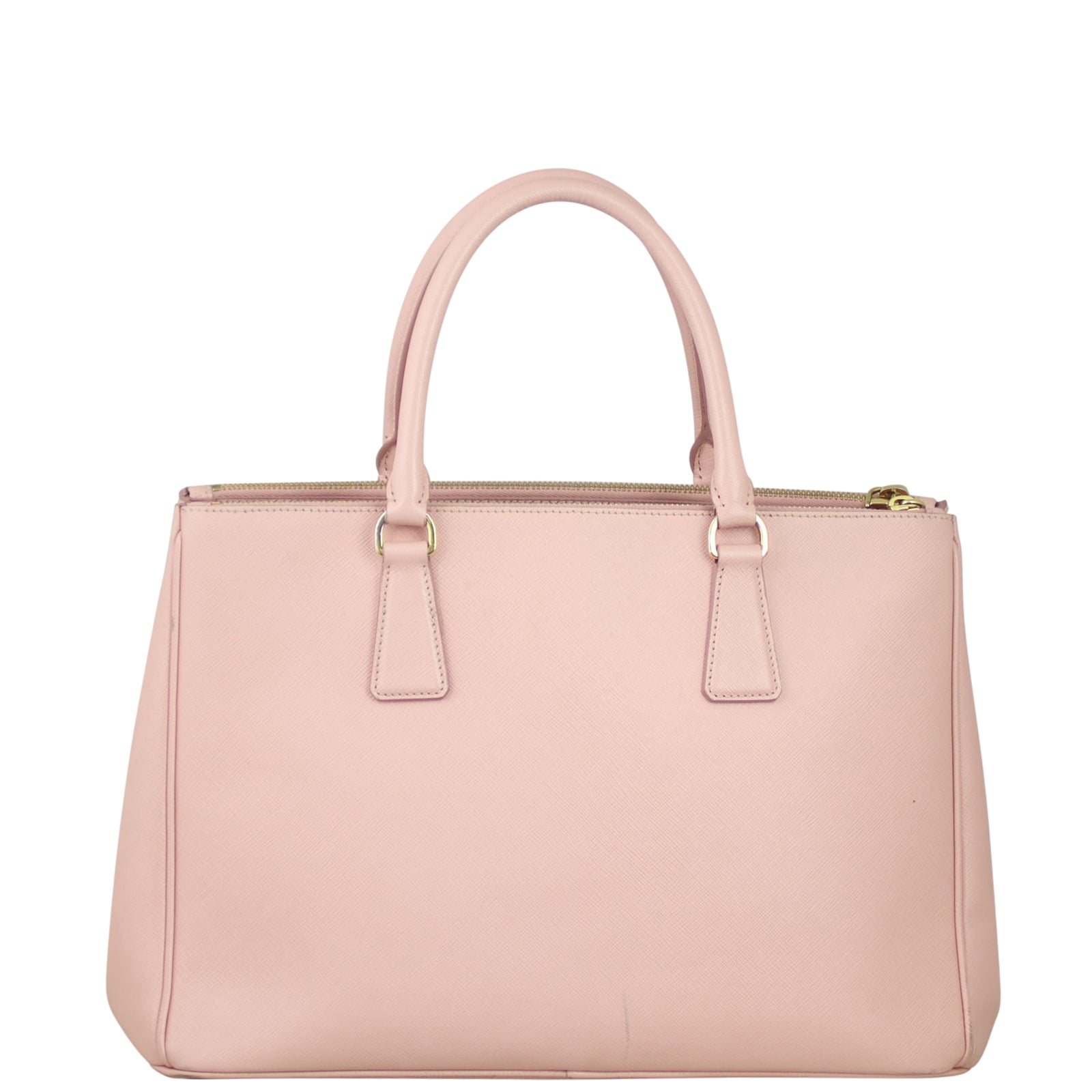 Prada Saffiano Lux Galleria Double Zip Tote Medium Back