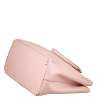 Prada Saffiano Lux Galleria Double Zip Tote Medium Corner