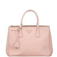 Prada Saffiano Lux Galleria Double Zip Tote Medium Front