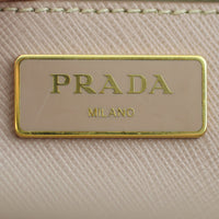 Prada Saffiano Lux Galleria Double Zip Tote Medium Stamp