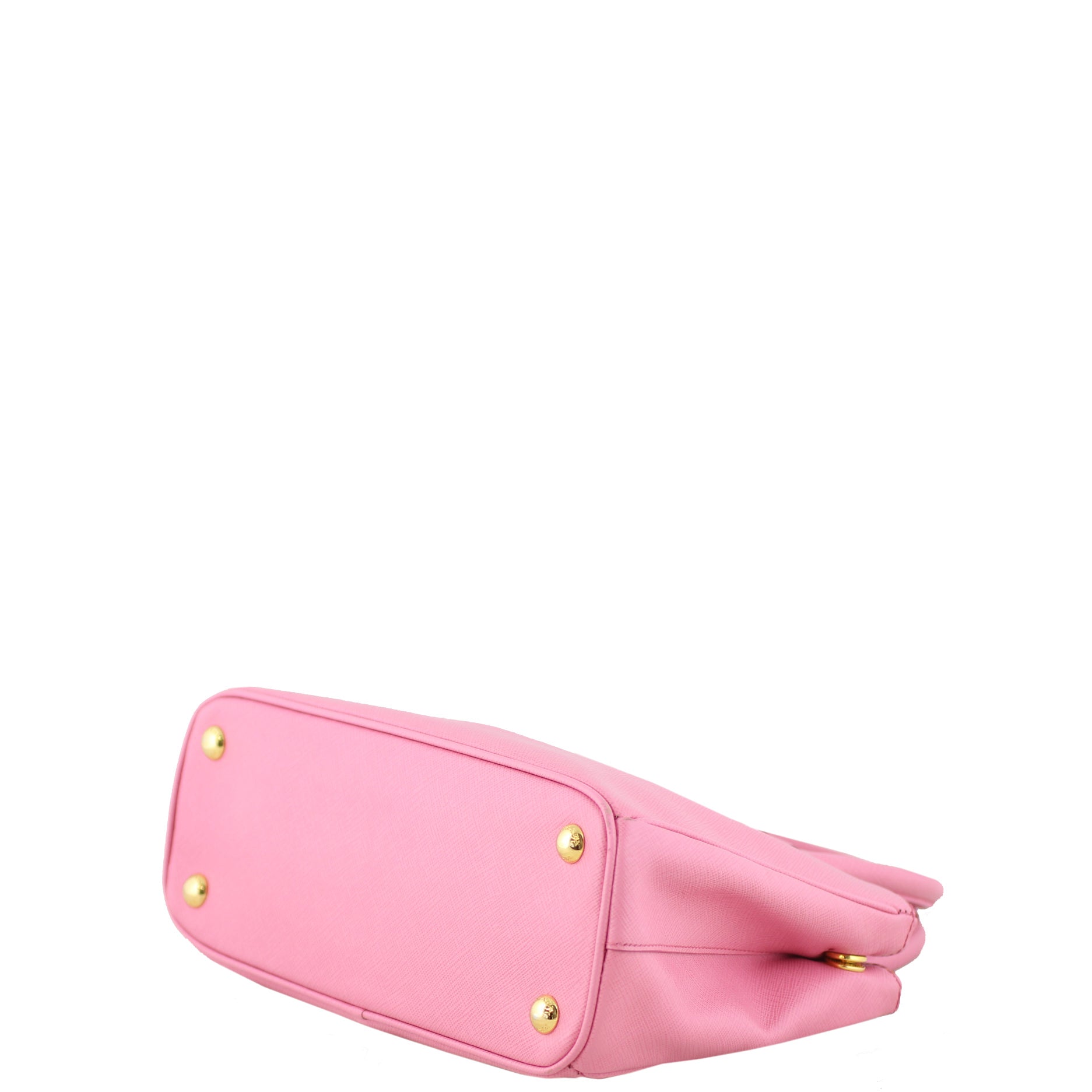 Prada Saffiano Lux Galleria Double Zip Tote Mini Corner