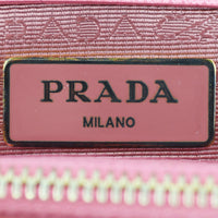 Prada Saffiano Lux Galleria Double Zip Tote Mini Stamp