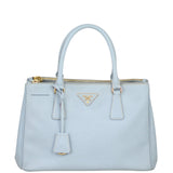 Prada Saffiano Lux Galleria Double Zip Tote Front