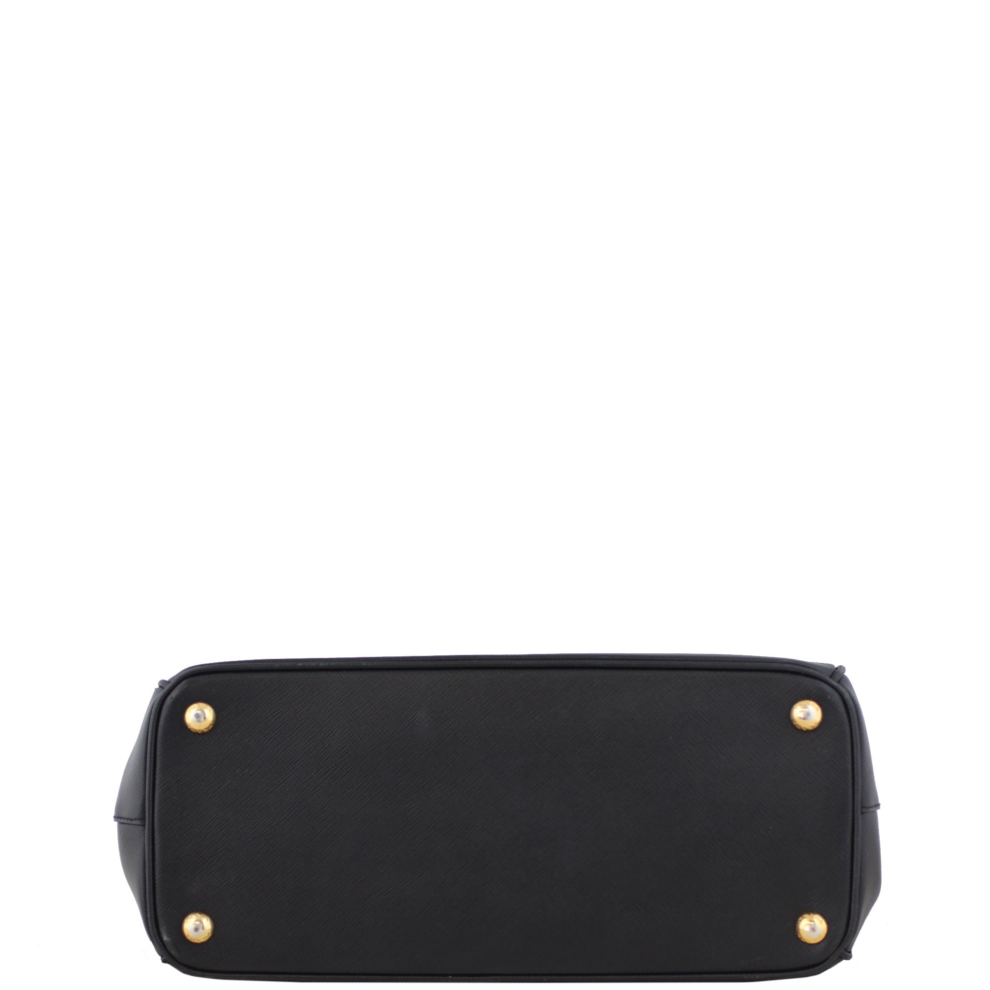 Prada Saffiano Lux Galleria Double Zip Tote Small Base