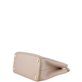 Prada Saffiano Lux Galleria Double Zip Tote Small Corner