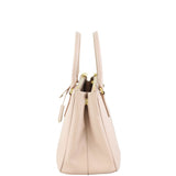 Prada Saffiano Lux Galleria Double Zip Tote Small Left