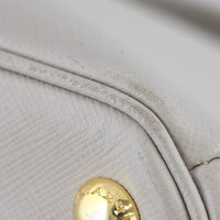 Prada Saffiano Lux Galleria Double Zip Tote Small Lining