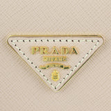 Prada Saffiano Lux Galleria Double Zip Tote Small Logo