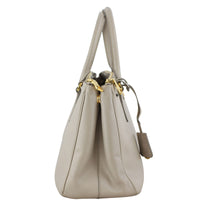 Prada Saffiano Lux Galleria Double Zip Tote Small Right