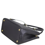 Prada Saffiano Lux Galleria Double Zip Tote Small Corner