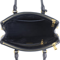 Prada Saffiano Lux Galleria Double Zip Tote Small Interior