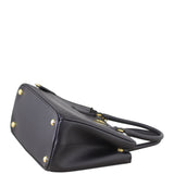 Prada Saffiano Lux Galleria Double Zip Tote Small Corner