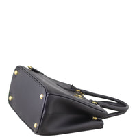 Prada Saffiano Lux Galleria Double Zip Tote Small Corner