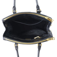Prada Saffiano Lux Galleria Double Zip Tote Small Whole interior