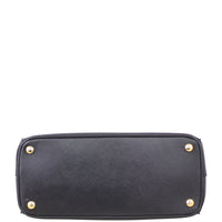 Prada Saffiano Lux Galleria Double Zip Tote Small Base