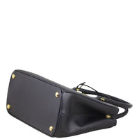 Prada Saffiano Lux Galleria Double Zip Tote Small Corner