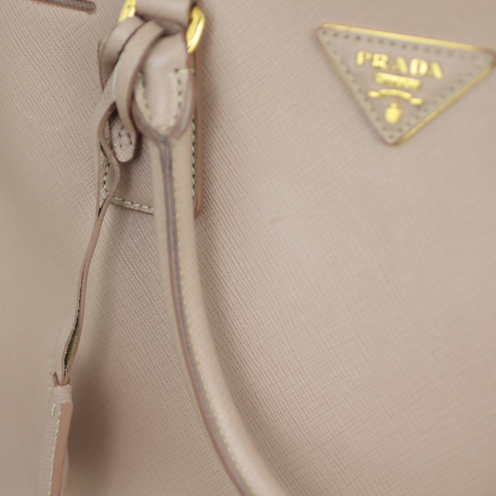Prada Saffiano Lux Galleria Double Zip Tote Small