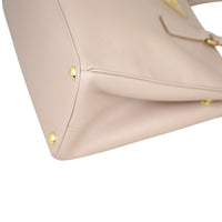 Prada Saffiano Lux Galleria Double Zip Tote Small Corner