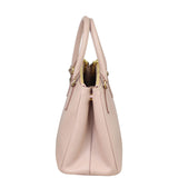Prada Saffiano Lux Galleria Double Zip Tote Small Side