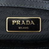 Prada Saffiano Lux Galleria Double Zip Tote Small Stamp