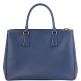 Prada Saffiano Lux Galleria Double Zip Tote Medium Back