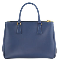 Prada Saffiano Lux Galleria Double Zip Tote Medium Back