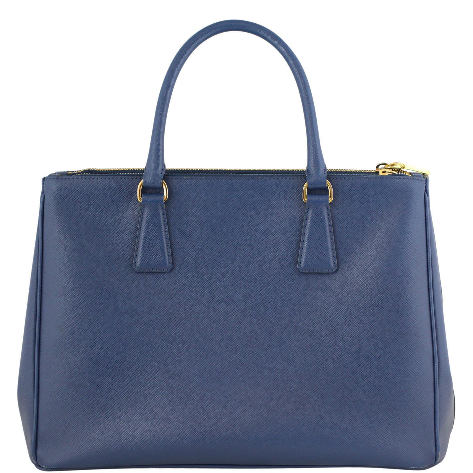 Prada Saffiano Lux Galleria Double Zip Tote Medium Back