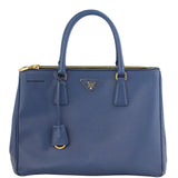 Prada Saffiano Lux Galleria Double Zip Tote Medium Front