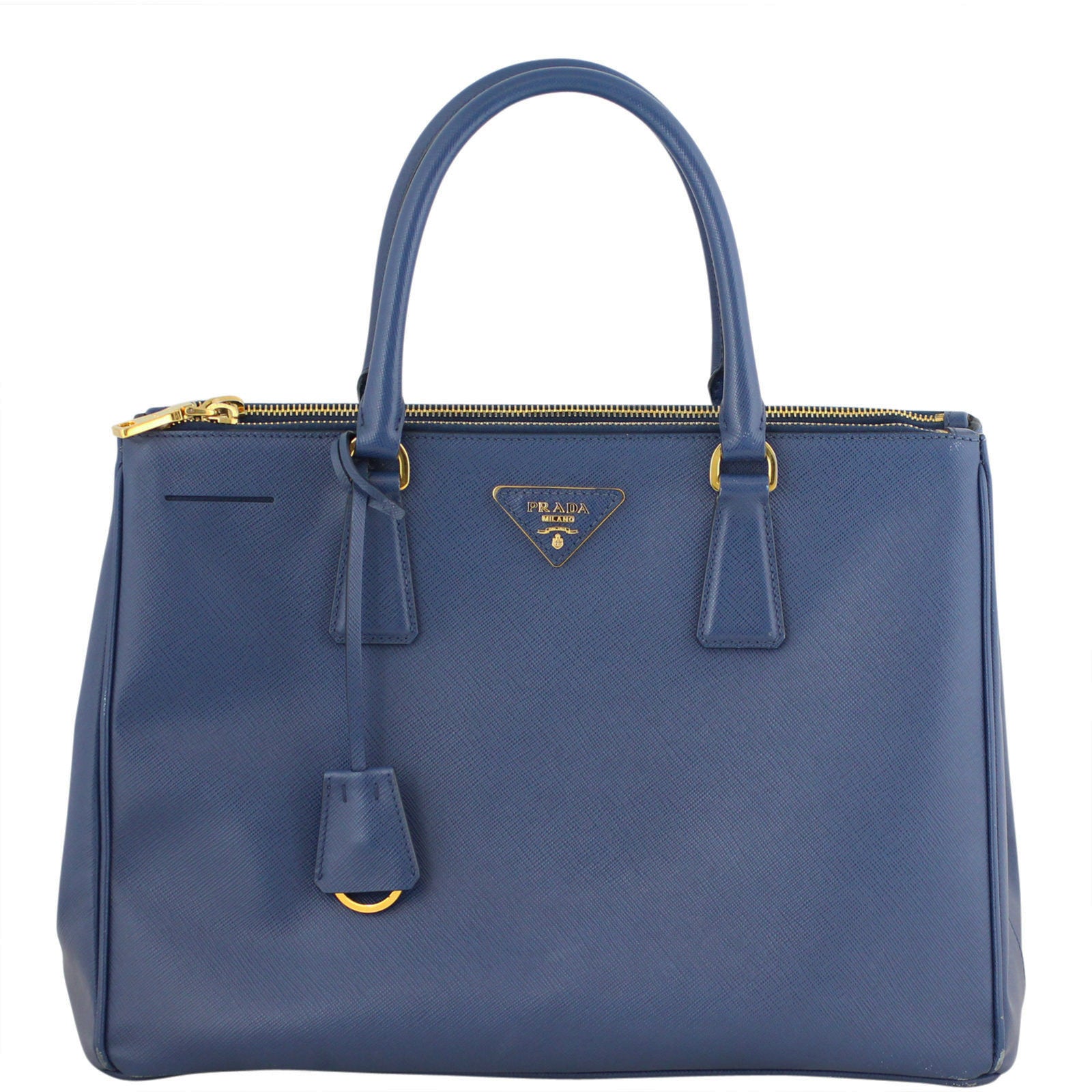 Prada Saffiano Lux Galleria Double Zip Tote Medium Front