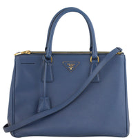 Prada Saffiano Lux Galleria Double Zip Tote Medium Front