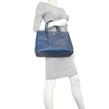 Prada Saffiano Lux Galleria Double Zip Tote Medium Mannequin