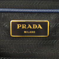 Prada Saffiano Lux Large Shopper Tote Stamp