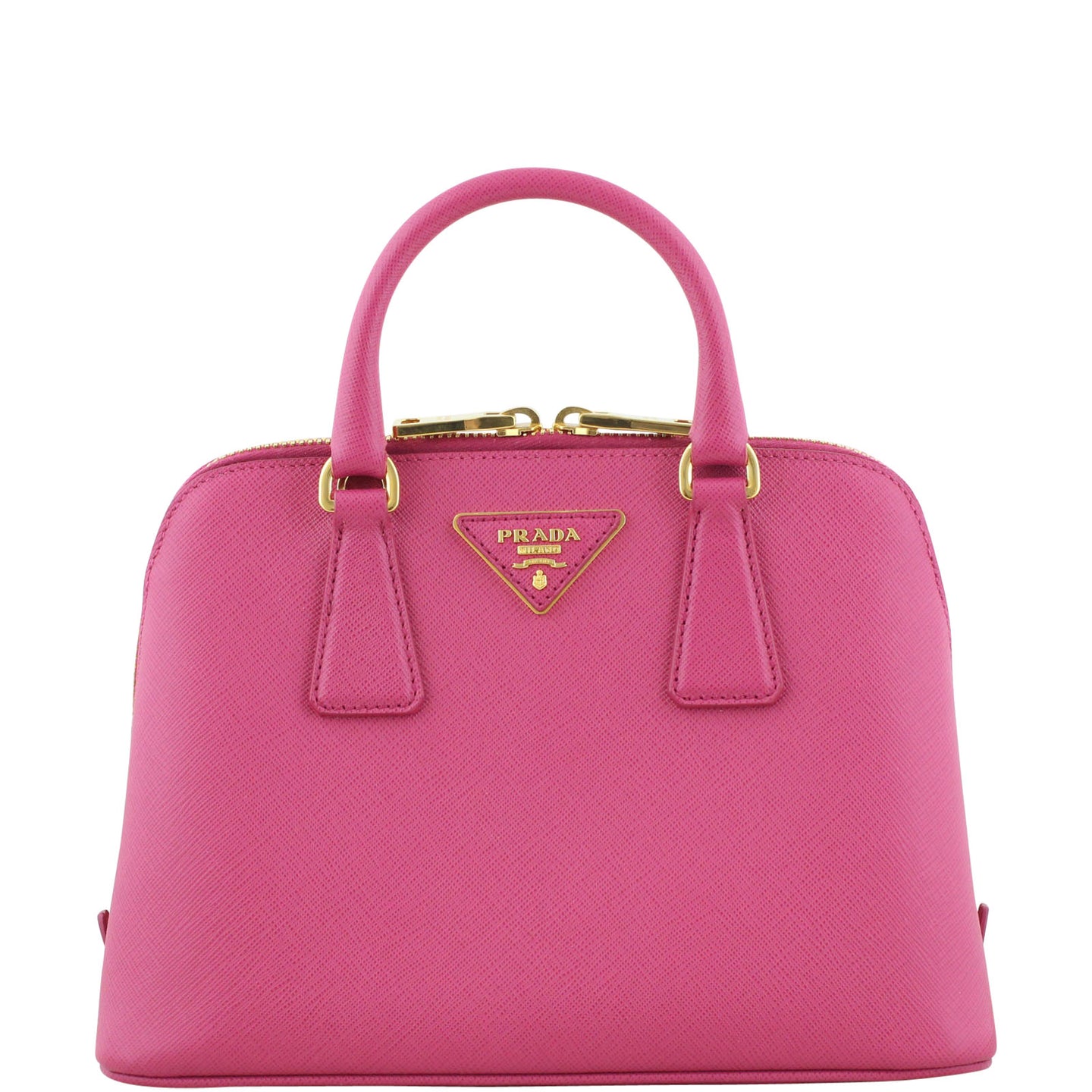 Prada Saffiano Lux Small Promenade Bag Front