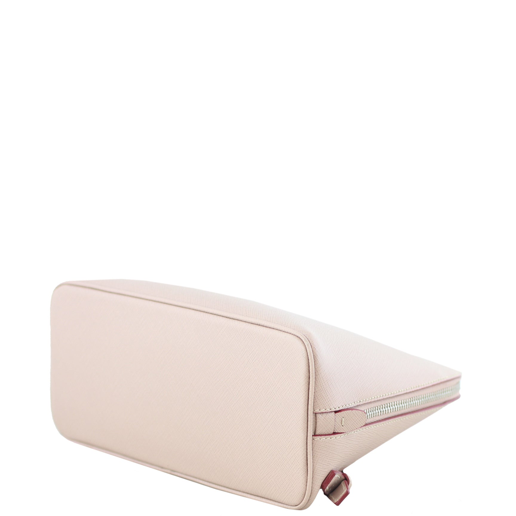 Prada Saffiano Lux Promenade Small Backpack Corner