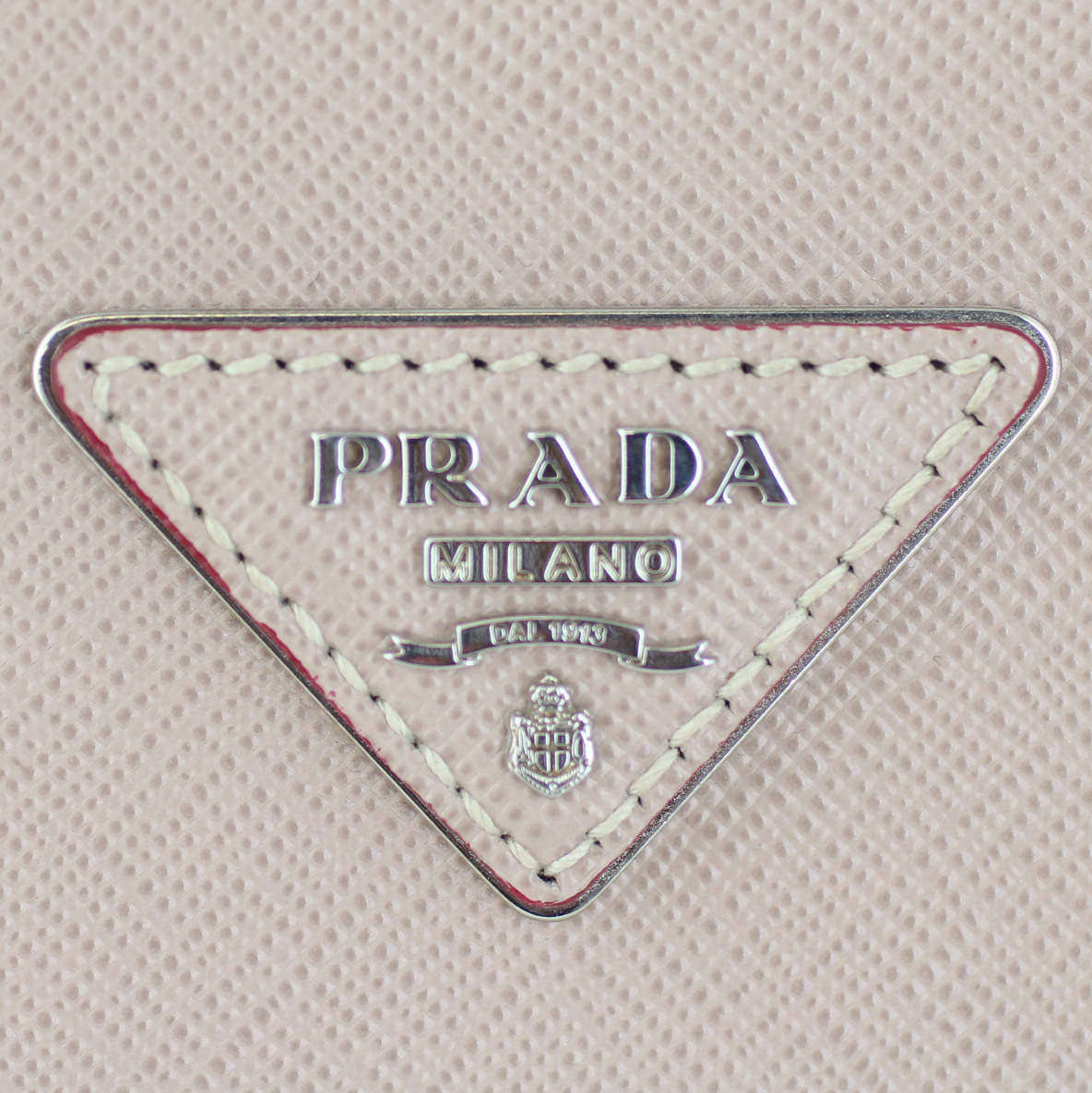 Prada Saffiano Lux Promenade Small Backpack Logo