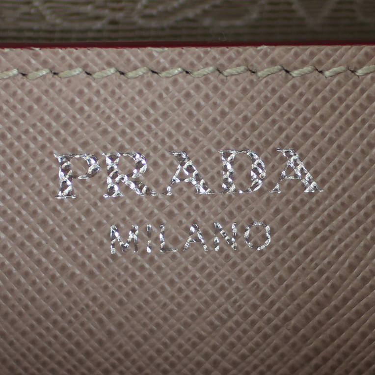 Prada Saffiano Lux Promenade Small Backpack Stamp