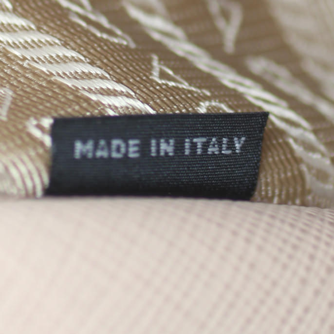 Prada Saffiano Lux Promenade Small Backpack Stamp