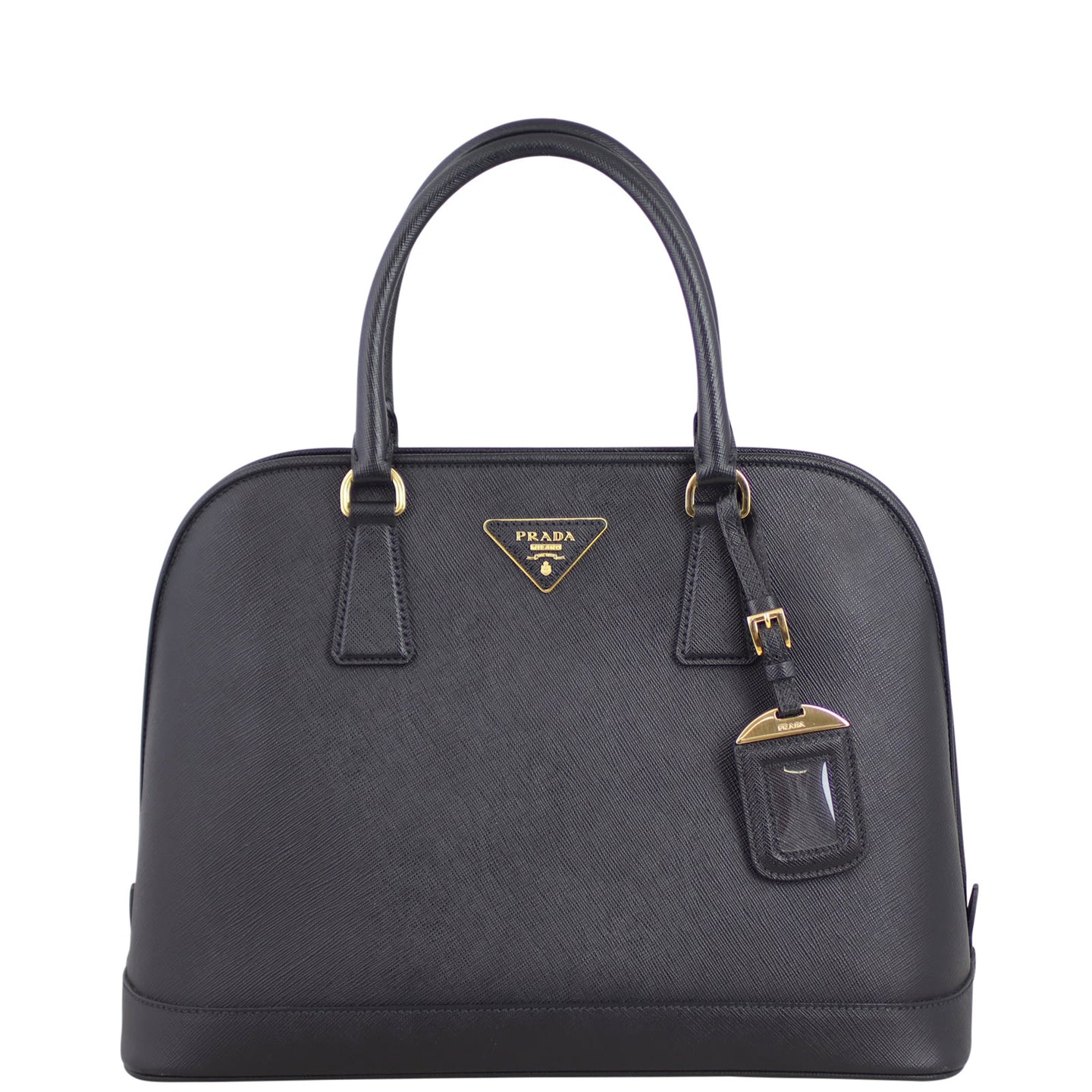 Prada Saffiano Lux Promenade Medium Bag Front