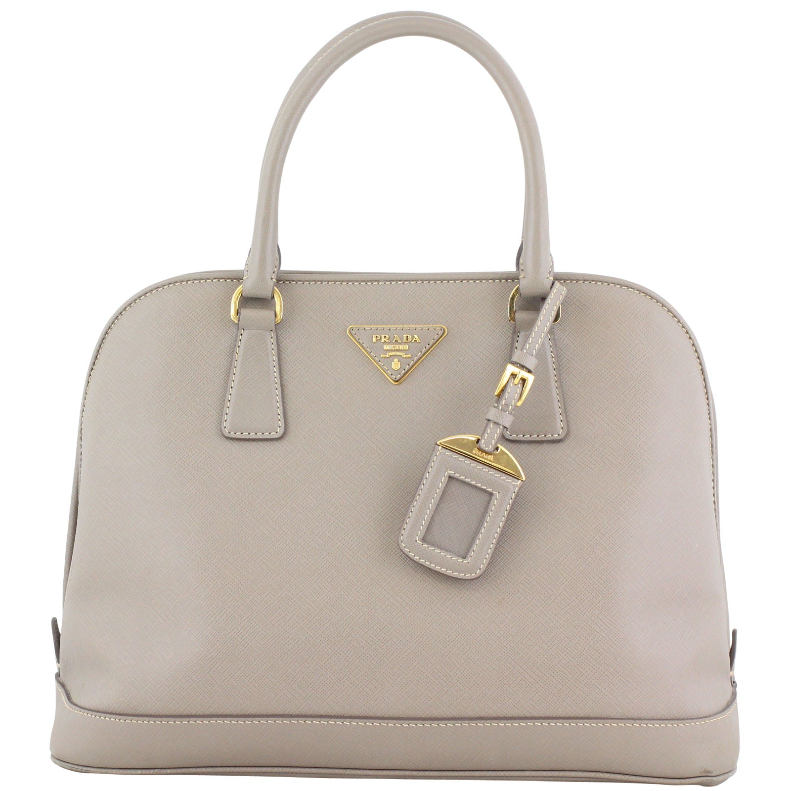 Prada Saffiano Lux Promenade Medium Front