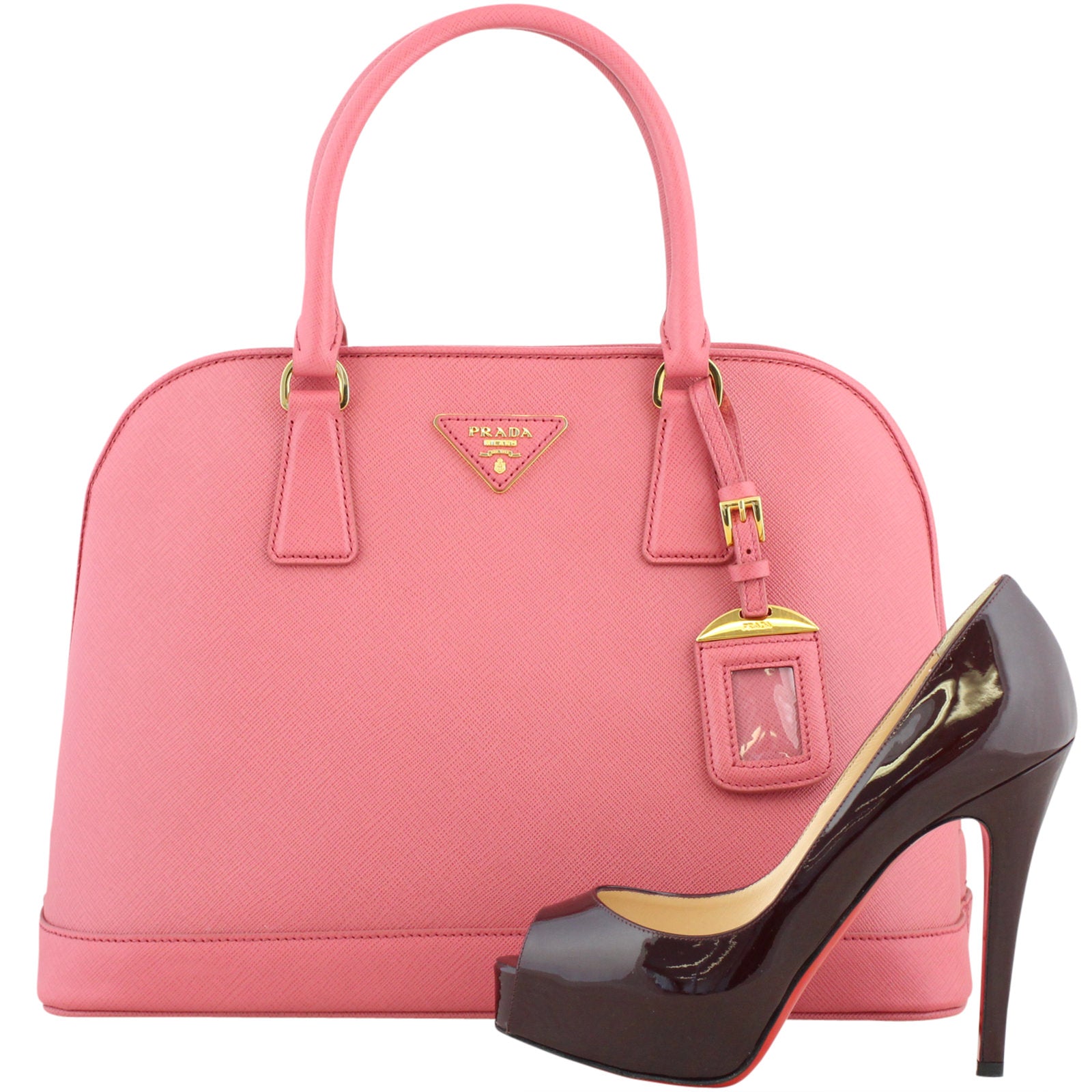 Prada Saffiano Lux Promenade Medium Scale