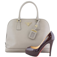 Prada Saffiano Lux Promenade Medium Scale