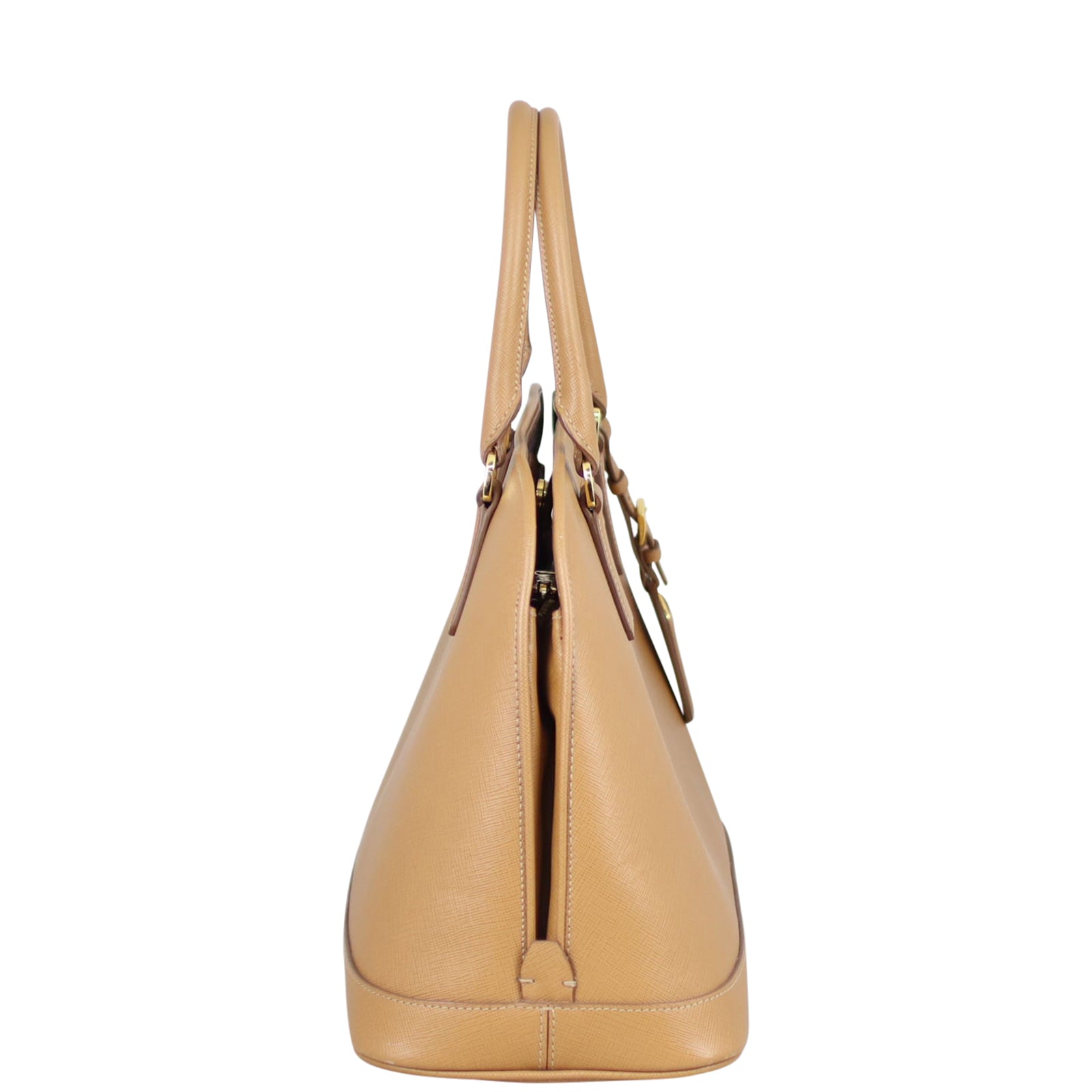 Prada Saffiano Lux Promenade Medium Side