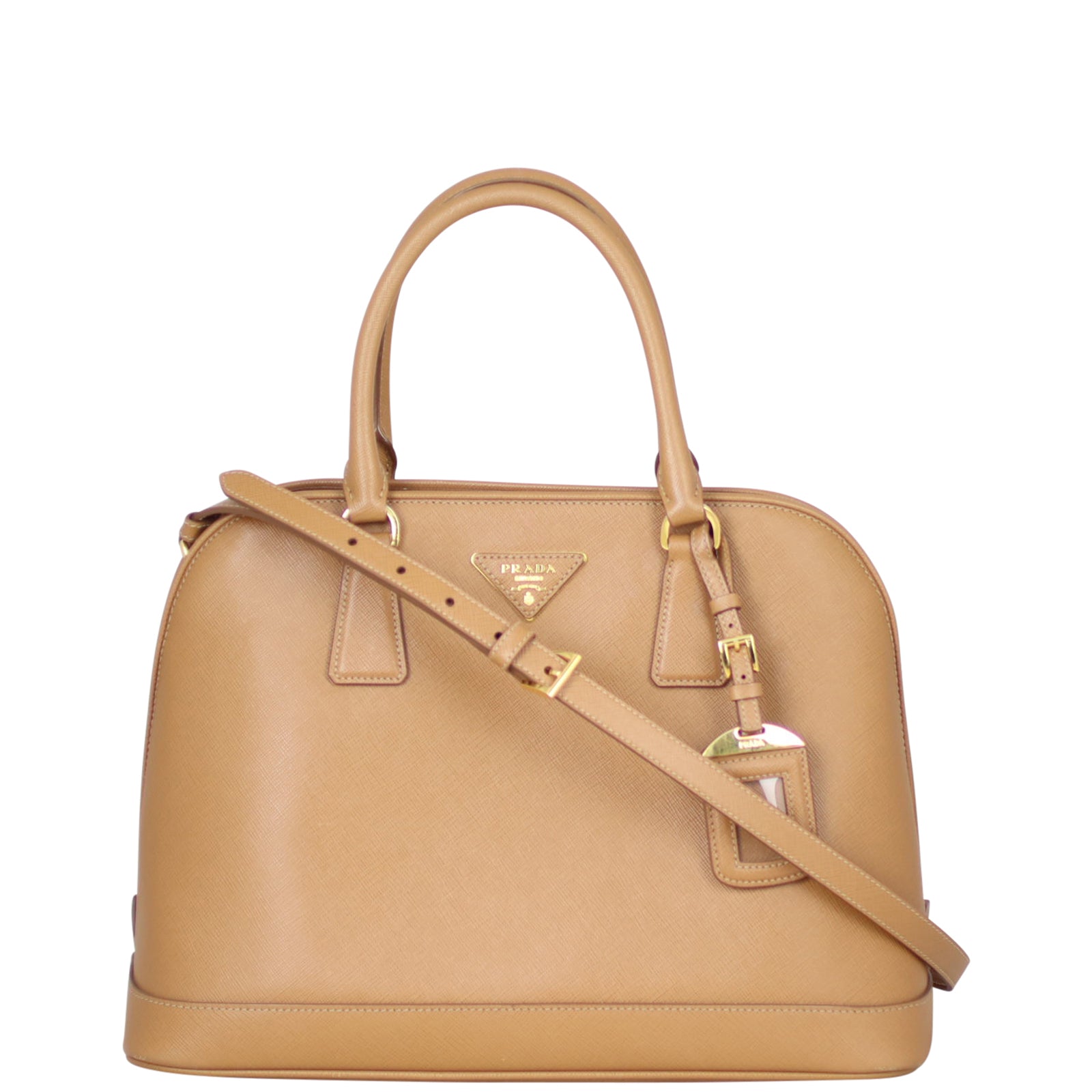 Prada Saffiano Lux Promenade Medium Front