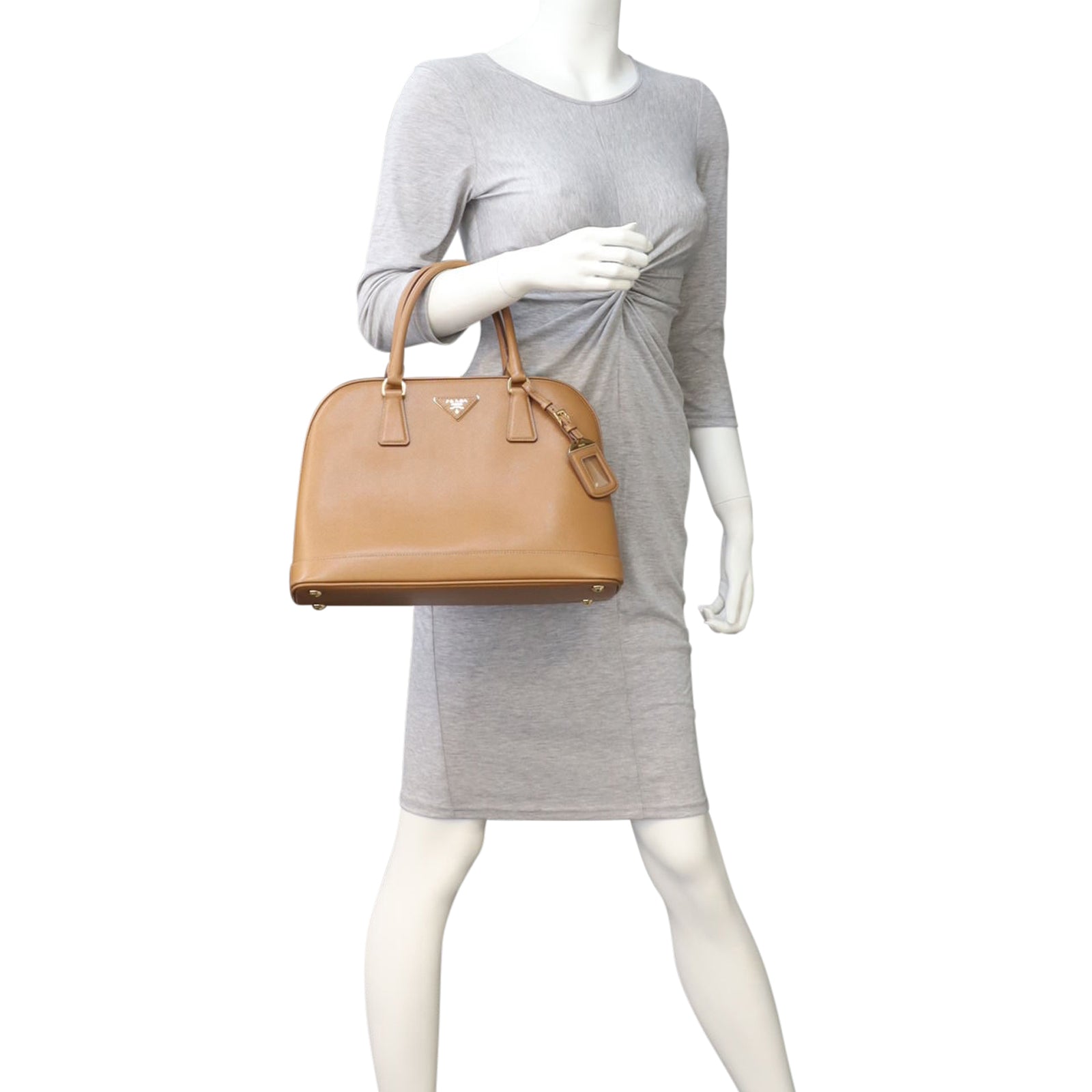 Prada Saffiano Lux Promenade Medium Mannequin