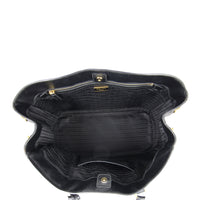 Prada Saffiano Lux Large Shopper Tote Interior
