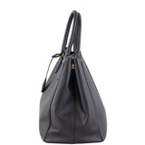 Prada Saffiano Lux Large Shopper Tote Left