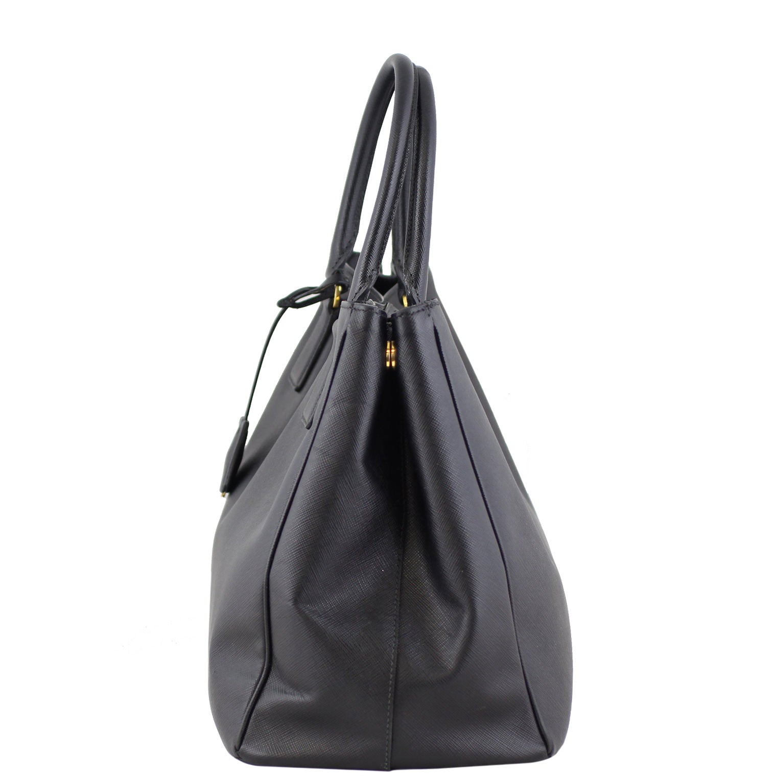 Prada Saffiano Lux Large Shopper Tote Left