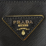 Prada Saffiano Lux Large Shopper Tote Logo
