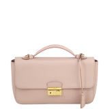 Prada Saffiano Lux Sound Crossbody Front